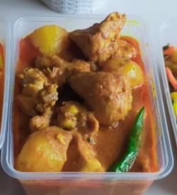 Deshi Murgi Alur Jhol (kampung Chicken)